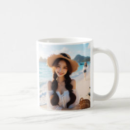Caneca De Café She Wears the Sun