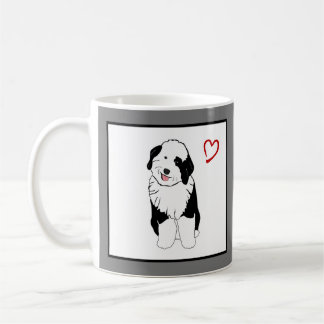Caneca De Café Sheepadoodle Mug