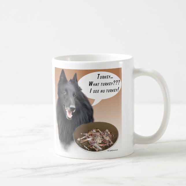 Caneca De Café Sheepdog Turquia belga (Direita)