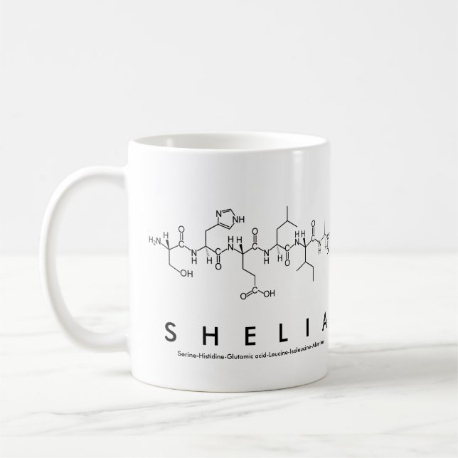 Caneca De Café Shelia peptide (Esquerda)