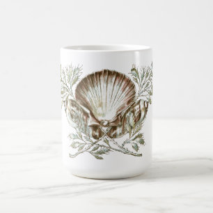 Caneca De Café Shell Branco