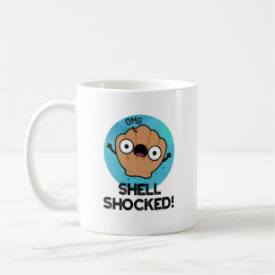 Caneca De Café Shell Chocou o Funny Seashell Pun