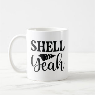 Caneca De Café Shell Sim