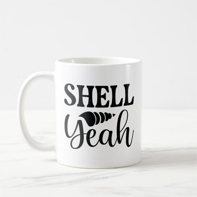 Caneca De Café Shell Sim (Esquerda)