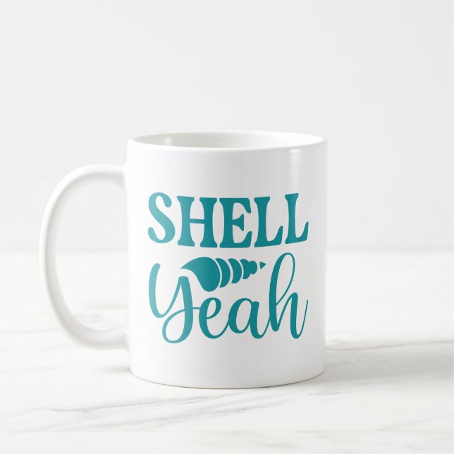 Caneca De Café Shell Sim (Esquerda)