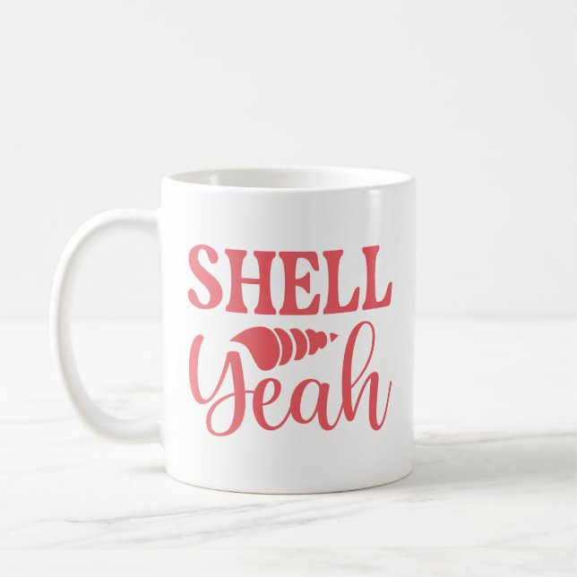 Caneca De Café Shell Sim (Esquerda)