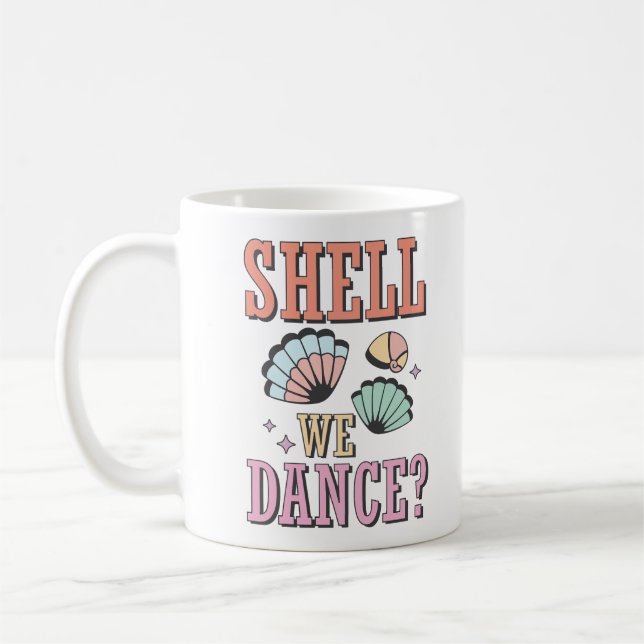 Caneca De Café Shell We Dance (Esquerda)