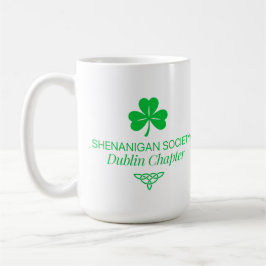 Caneca De Café Shenanigan Society Dublin Chapter Vintage Heritage