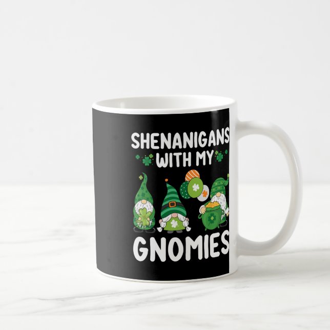Caneca De Café Shenanigans Com Meus Gnomos Felizes São Patricinho (Direita)