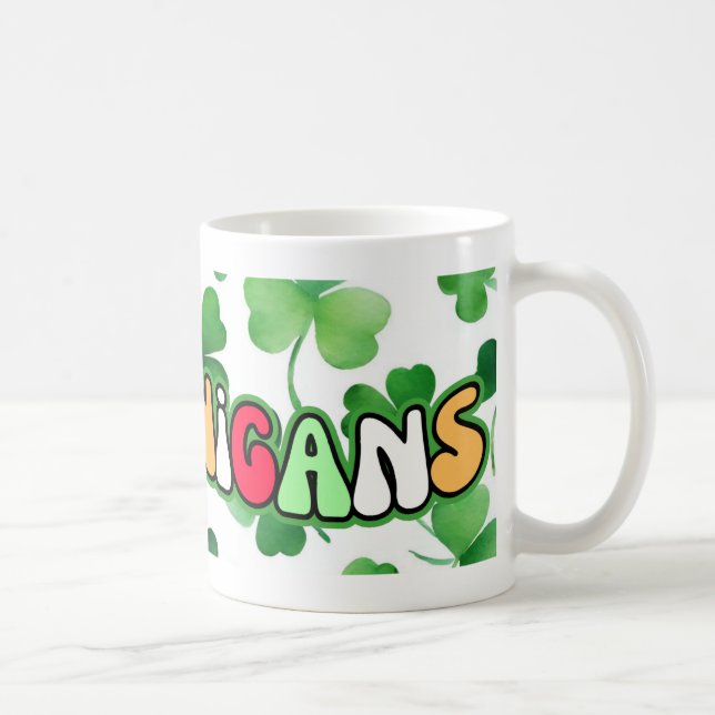 Caneca De Café Shenanigans e Dias de São Patrícios (Direita)