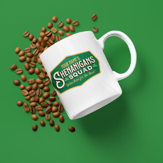 Caneca De Café Shenanigans Squad Mug Personalizado