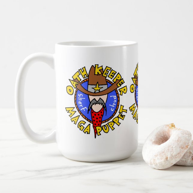 Caneca De Café Sherf Chud Mug (Com Donut)