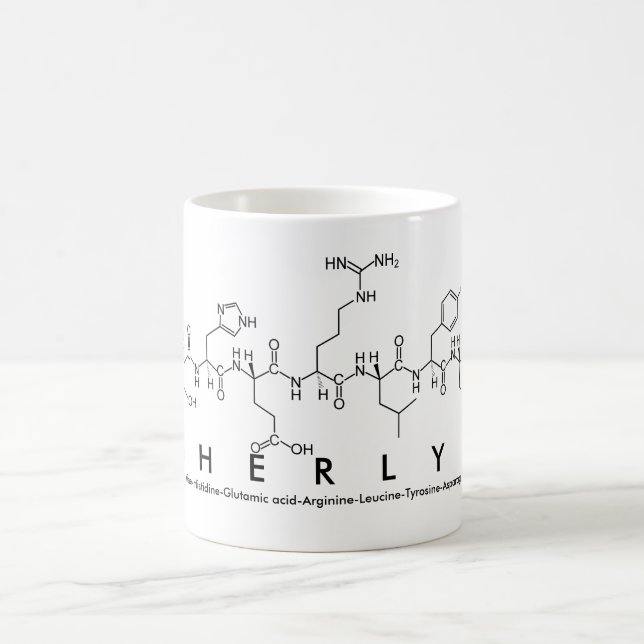 Caneca De Café Sherlyn peptide name mug (Centro)