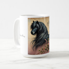 Caneca De Café Shetland Pony Mug