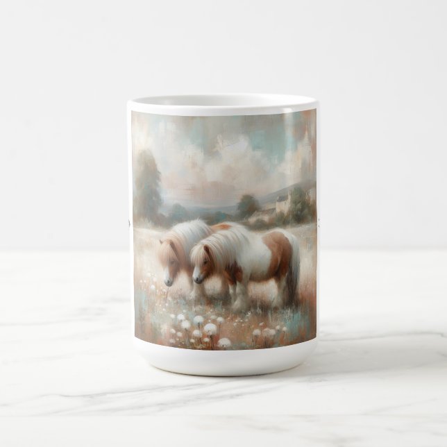 Caneca De Café "Shetland Pony" (n.o 4 de um conjunto) (Centro)