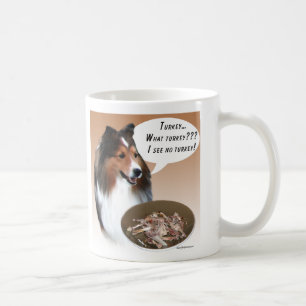 Caneca De Café Shetland Sheepdog (sable) Turquia