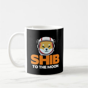 Caneca De Café Shib Token Shiba Inu Crypto Memória Moon Cão