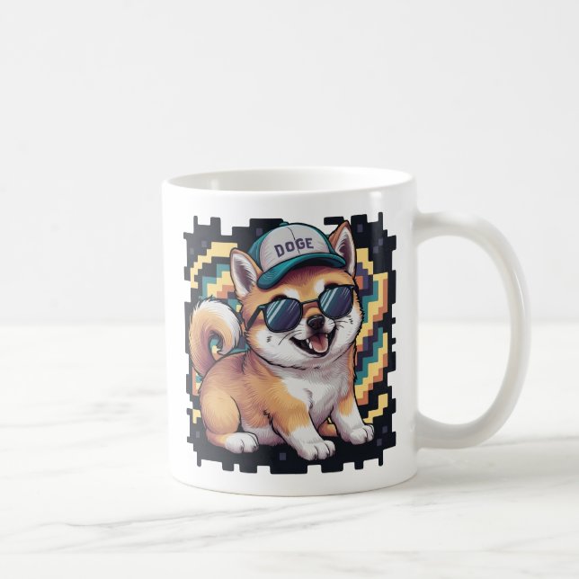 Caneca De Café Shiba Inu Cachorro (Direita)
