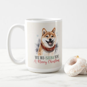 Caneca De Café Shiba Inu Cachorro Engraçado Pun Café Mug
