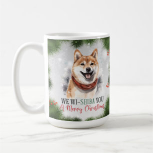 Caneca De Café Shiba Inu Cachorro Engraçado Pun Café Mug
