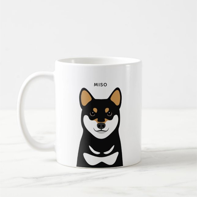 Caneca De Café Shiba Inu Mugs (Esquerda)