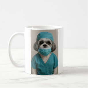 Caneca De Café Shih Tzu de Uniforme