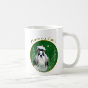Caneca De Café Shih Tzu Peace na Terra