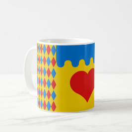 Caneca De Café Shire de Coeur du Val populace crachá Coffee Mug