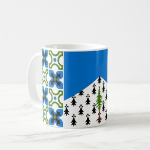 Caneca De Café Shire do Crachá da População de Crosston