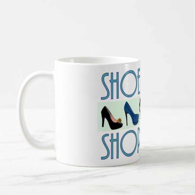 Caneca De Café shoe shopaholic (Esquerda)