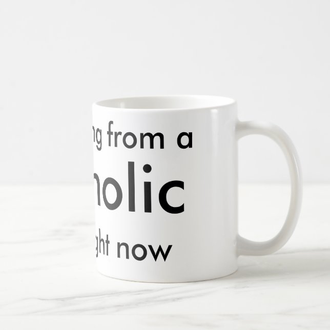 Caneca De Café Shopaholic (Direita)