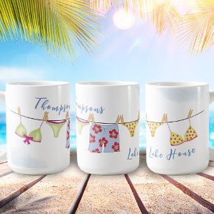 Caneca De Café ShorBeach Whimssus Furiosos Lake House
