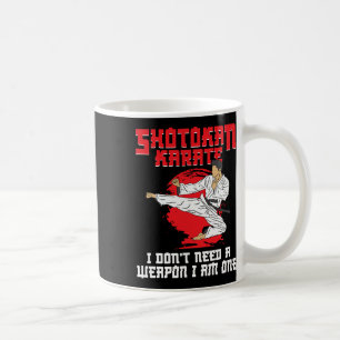 Caneca De Café Shotokan Symbol Training Arma de Treinamento Instr