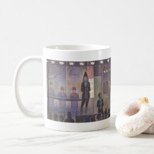 Caneca De Café Show de Circo por Georges Seurat, Arte Antiga