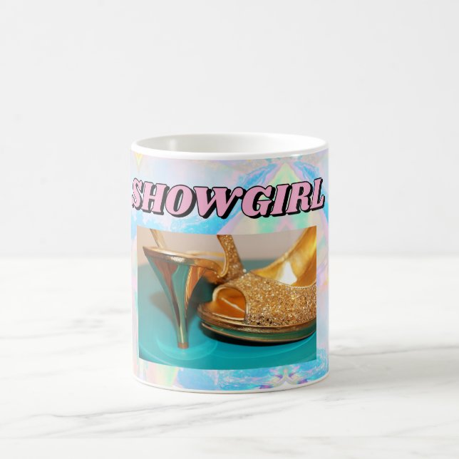 Caneca De Café SHOWGIRL Opalite Background (Centro)