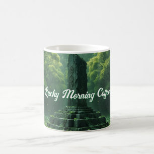Caneca De Café Shrine do Campo Verde de Clover