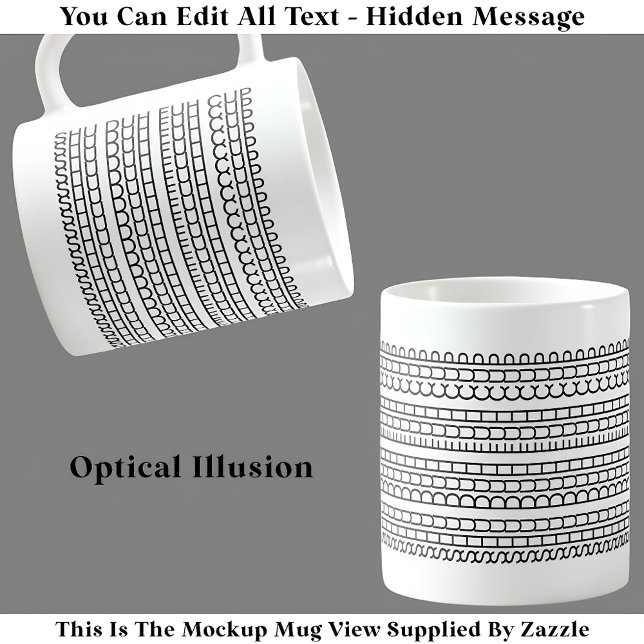 Caneca De Café Shu Duh Fuh Cup Oculta Mensagem 116B Engraçada (Criador carregado)