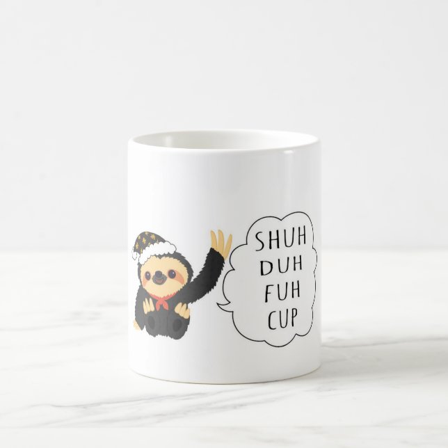 Caneca De Café Shuh Duh Fuh Cup Engraçado Cota Café/Tea Mug (Centro)