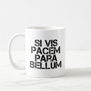 Caneca De Café Si Vis Pacem Para Bellum