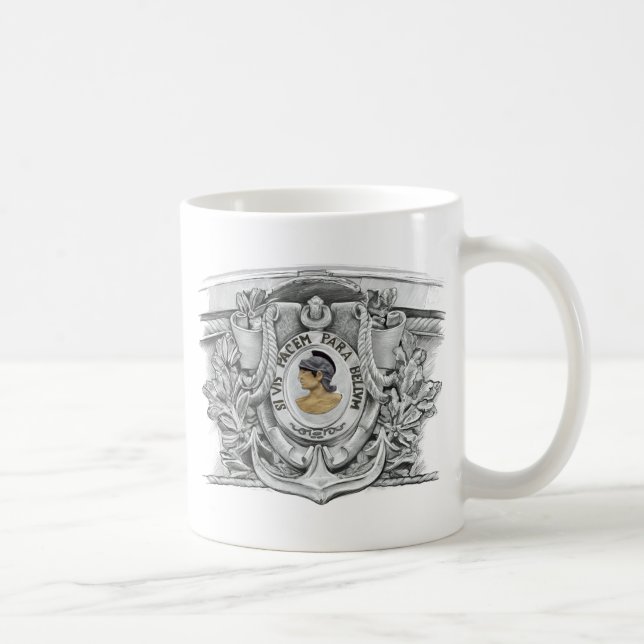 CANECA DE CAFÉ SI VIS PACEM PARA BELLUM (Direita)