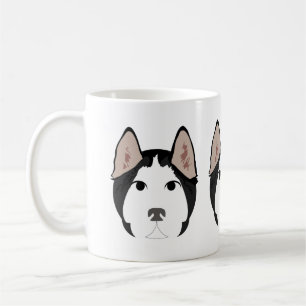 Caneca De Café Siberian Husky em Mug