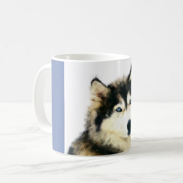 Caneca De Café Siberian Husky Mug (Frente Esquerda)