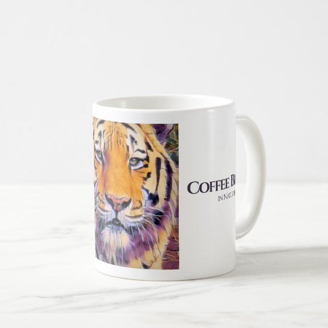 Caneca De Café Siberian Tiger [Classic Mug] (Frente Esquerda)