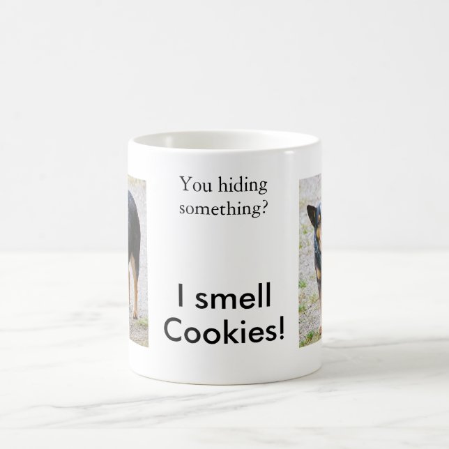 Caneca De Café Sidney o Heeler azul (Centro)