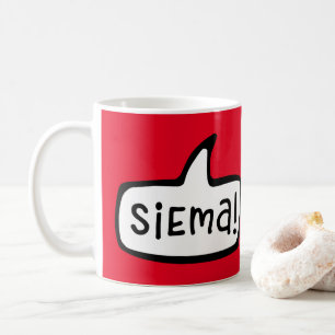 Caneca De Café Siema! Olá, Olá em polonês, Polska, Polski