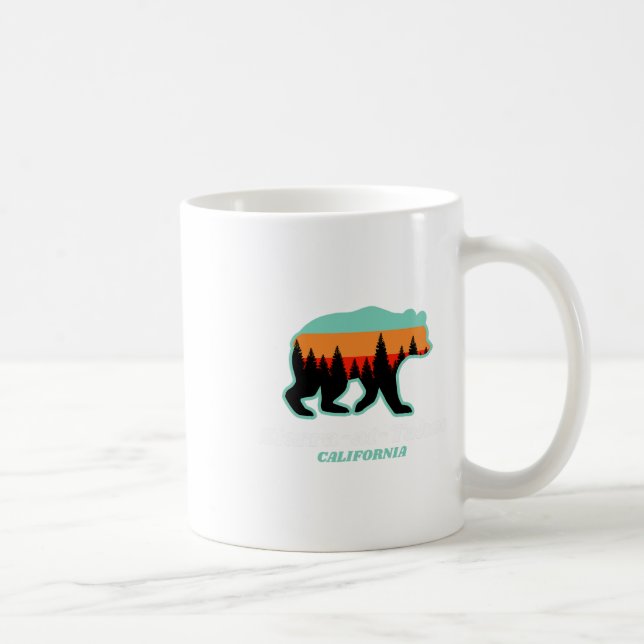 Caneca De Café Sierra-at-tahoe Skiing Snowboard California Bea (Direita)