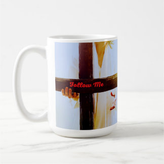 Caneca De Café Siga-me Jesus Mug