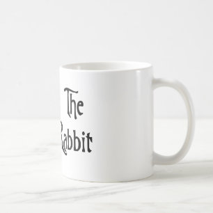 Caneca De Café Siga o coelho branco