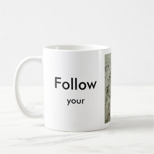 Caneca De Café Siga o seu coração
