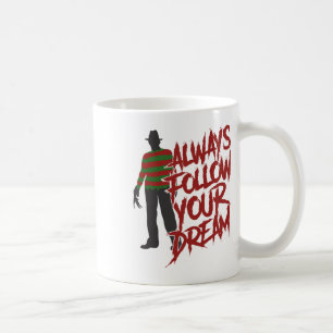 Caneca De Café Siga Sempre Seus Sonhos Halloween Noite Assustador